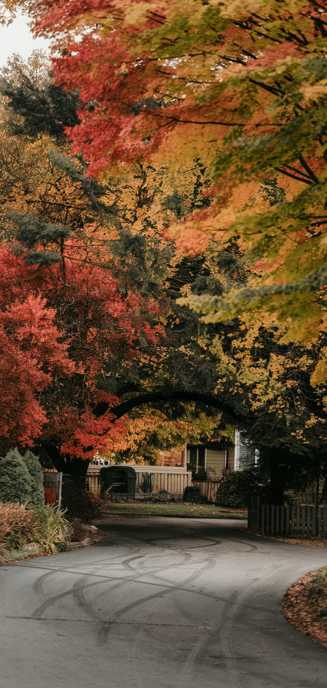 Driveway Entry Landscaping