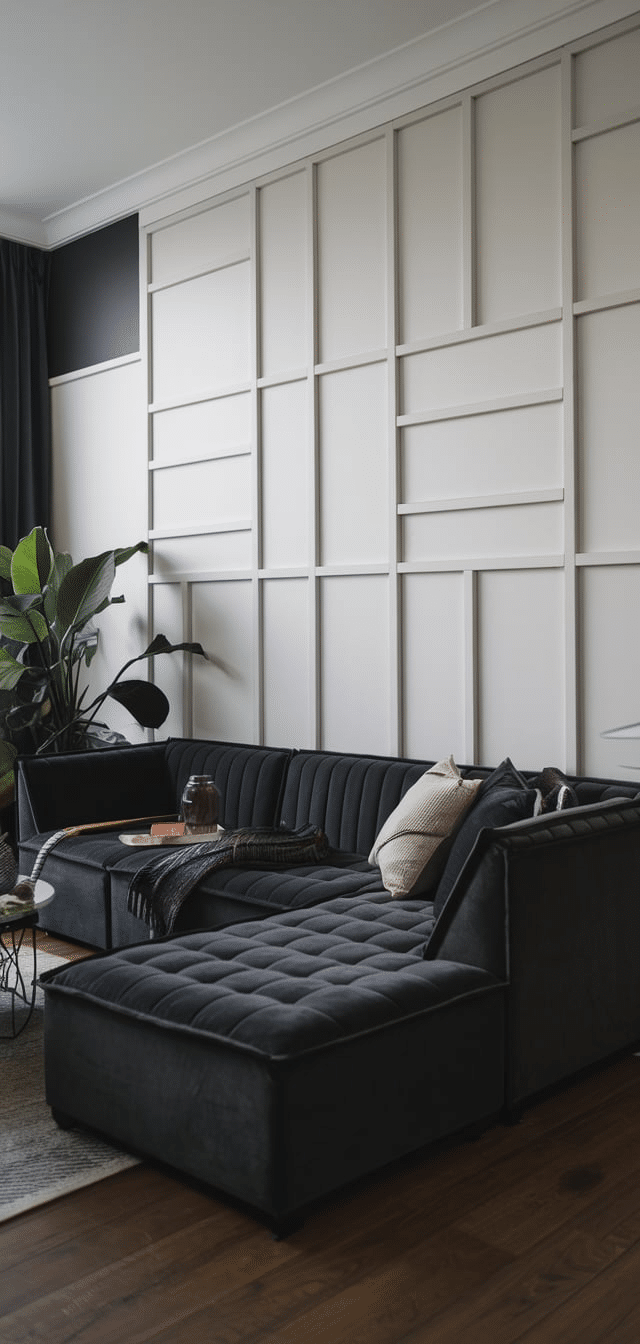 Dark Grey Sofa Living Room