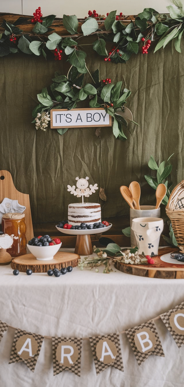 Berry Sweet Baby Shower Theme