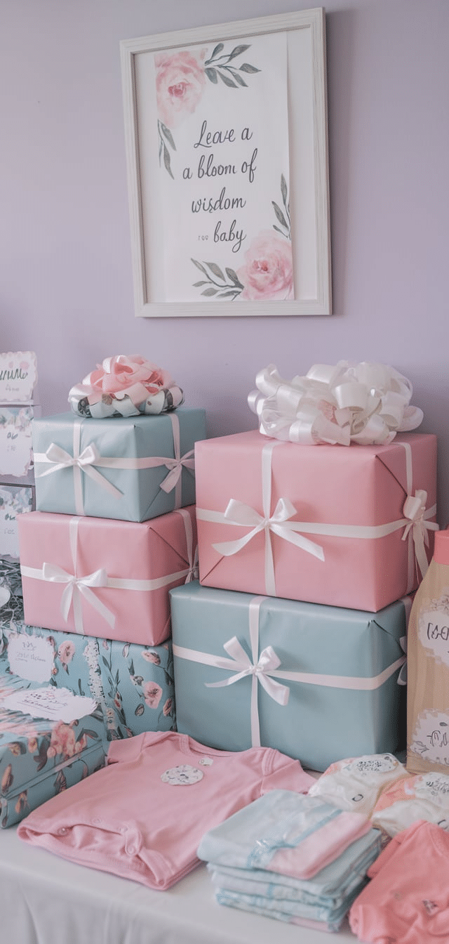 Baby in Bloom Shower Ideas