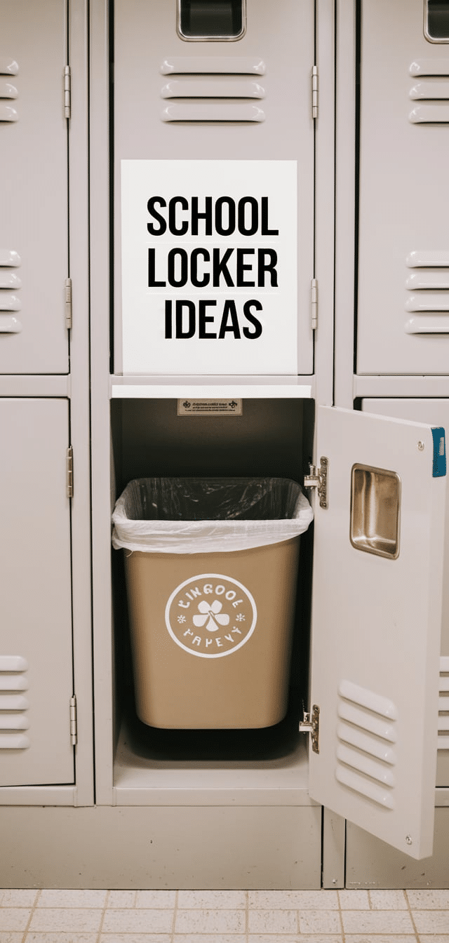 Locker Ideas