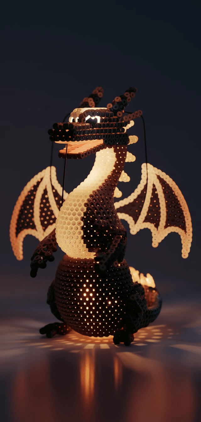 3D Perler Bead