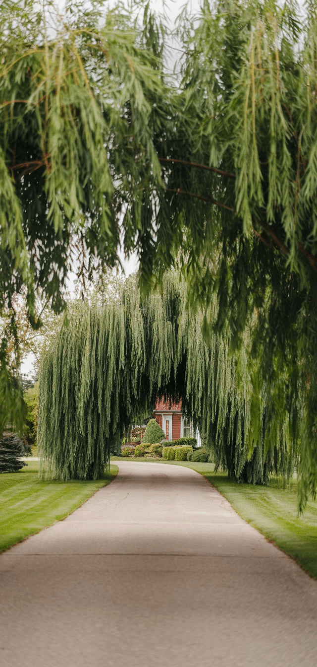 Driveway Entry Landscaping
