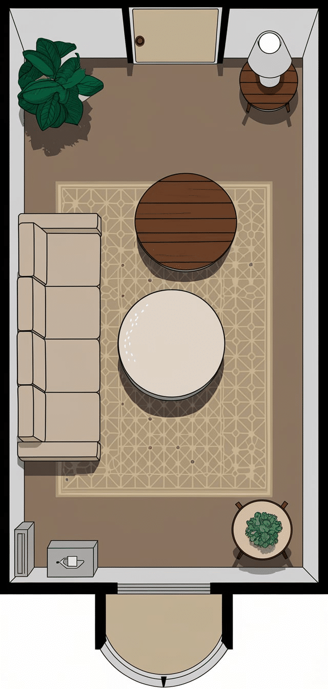 Small Living Room Layout