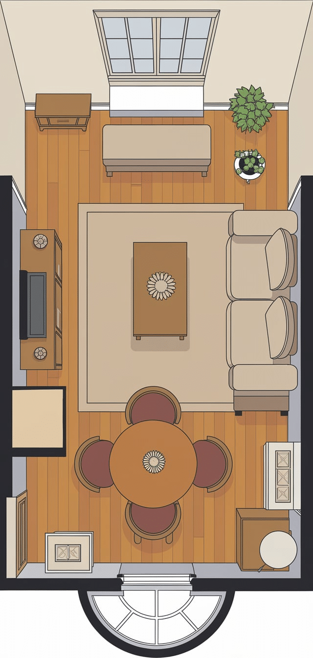 Small Living Room Layout