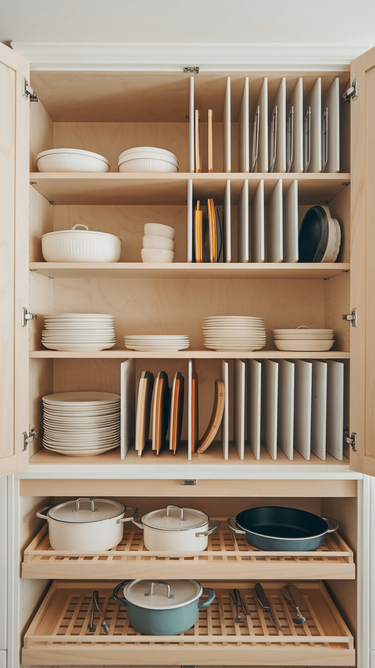 Kitchen Cabinet Organization