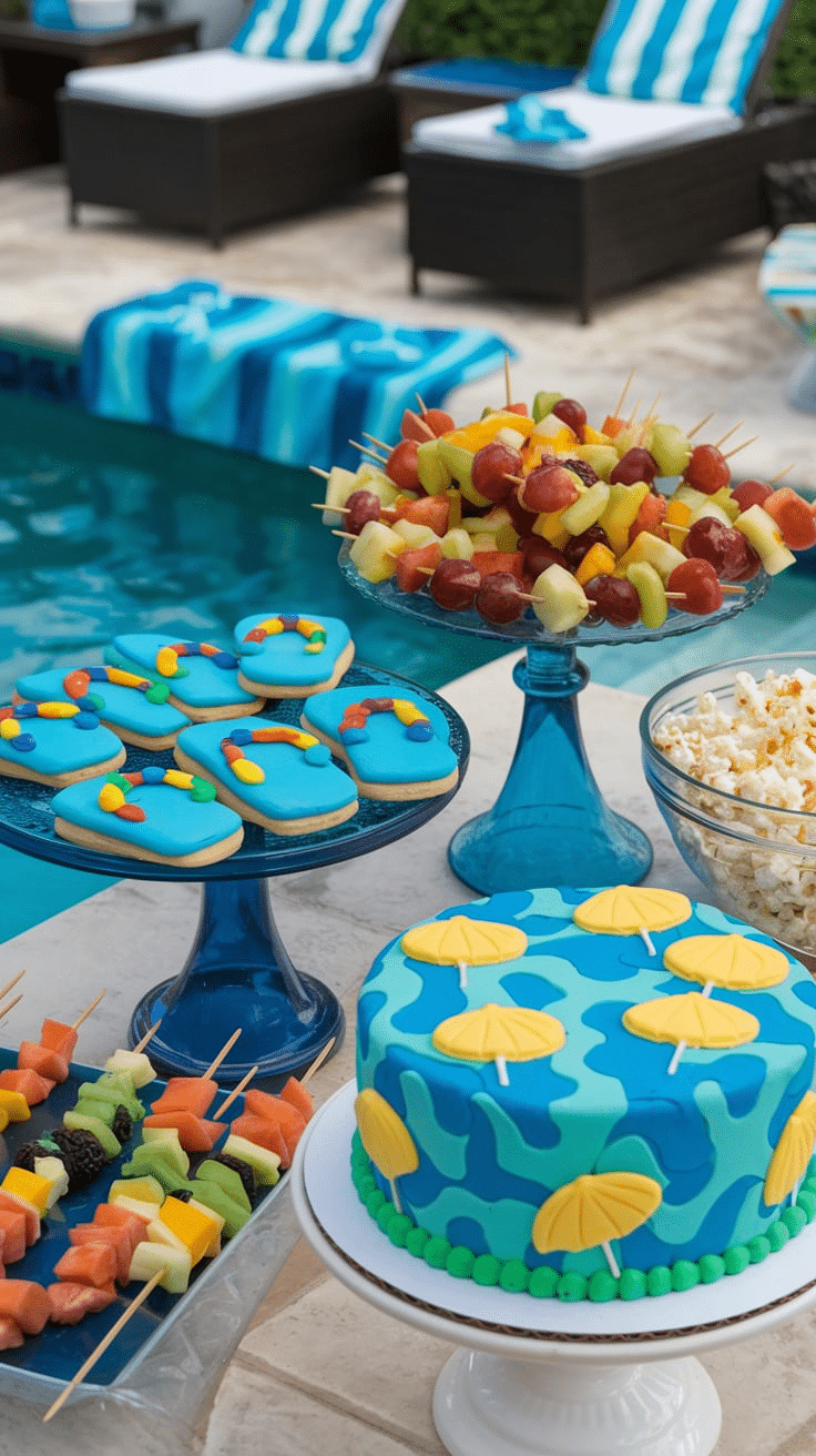 Pool Party Food