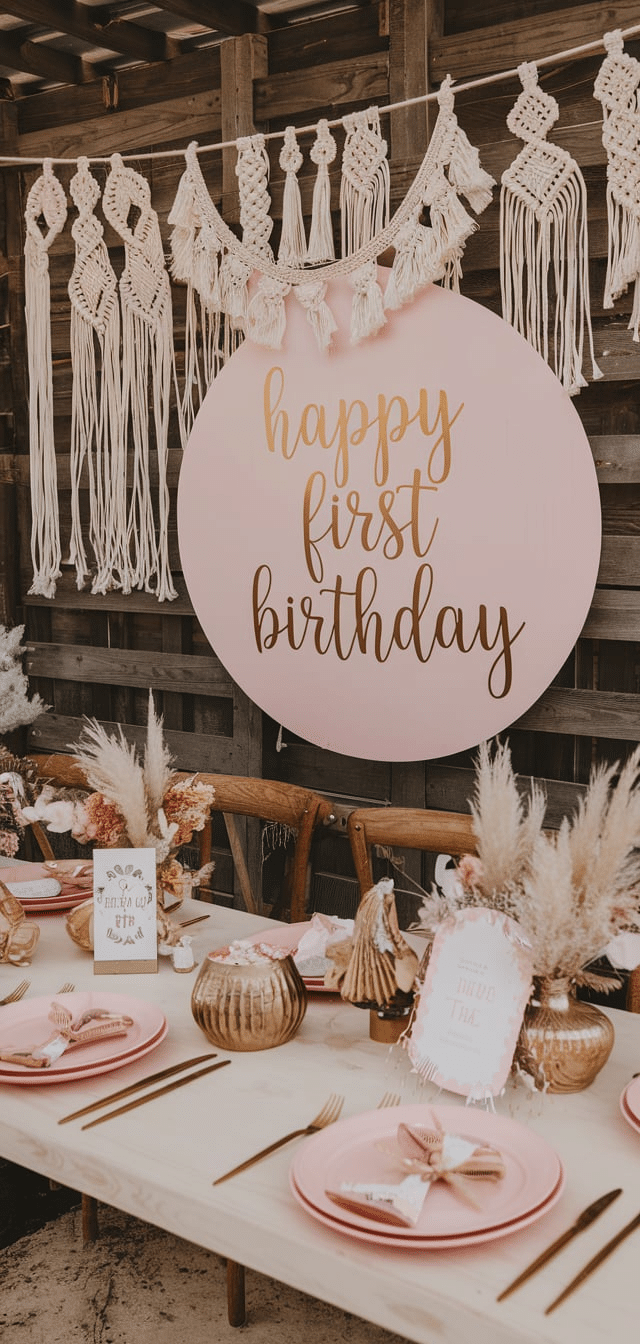 First Birthday Girl