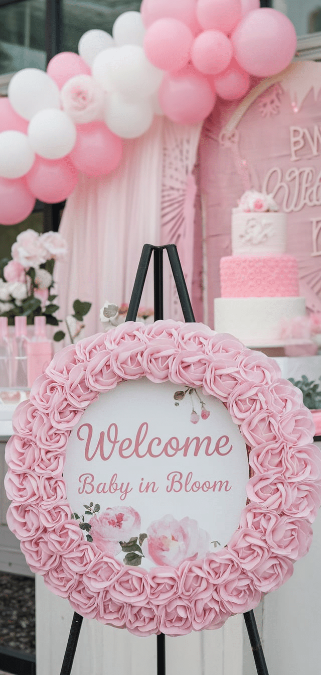 Baby in Bloom Shower Ideas
