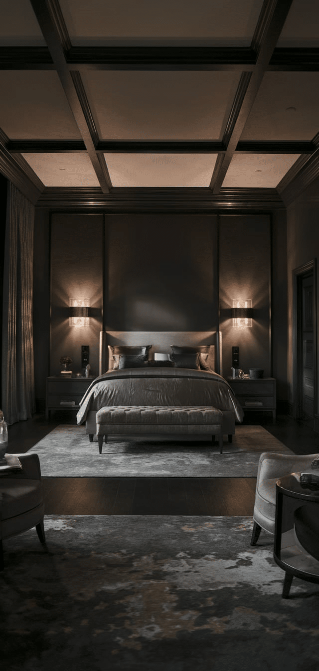 Dark Bedroom