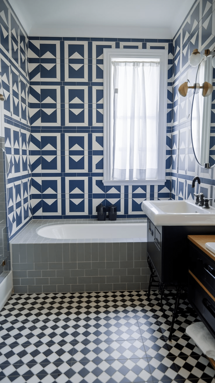Mid Century Modern Bathroom