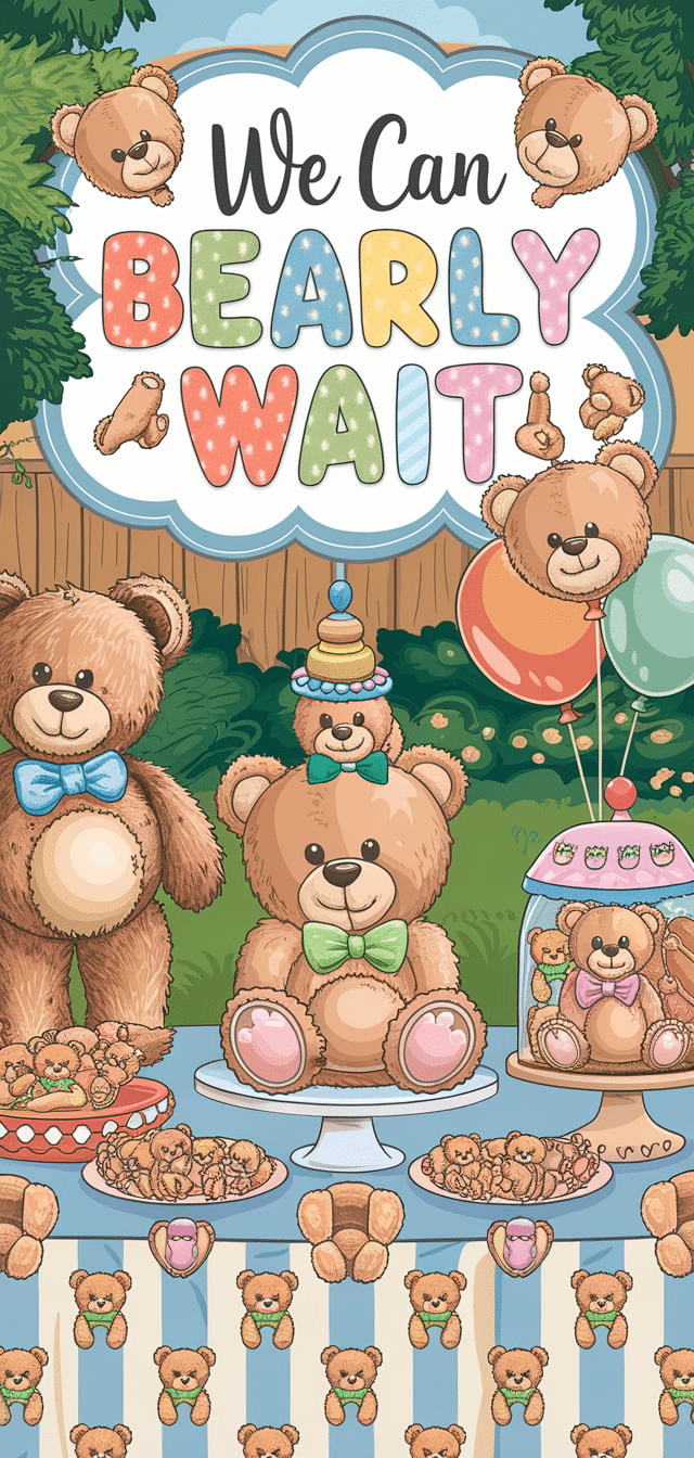 Teddy Bear Baby Shower Ideas