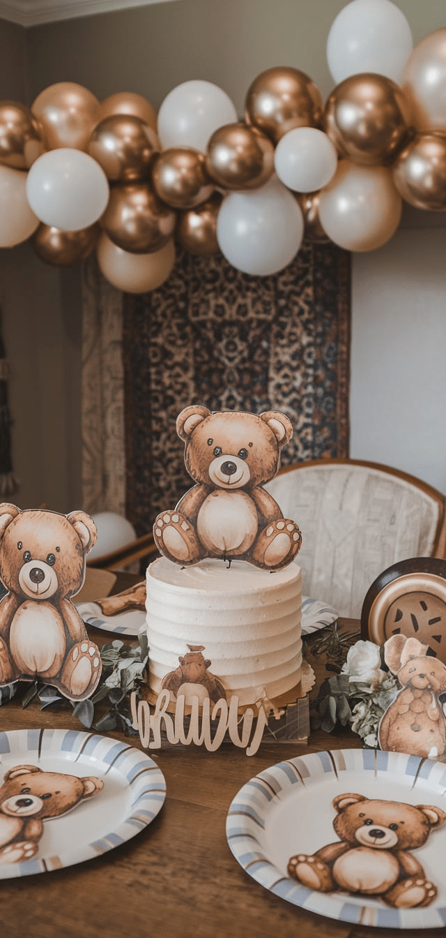 Teddy Bear Baby Shower Ideas