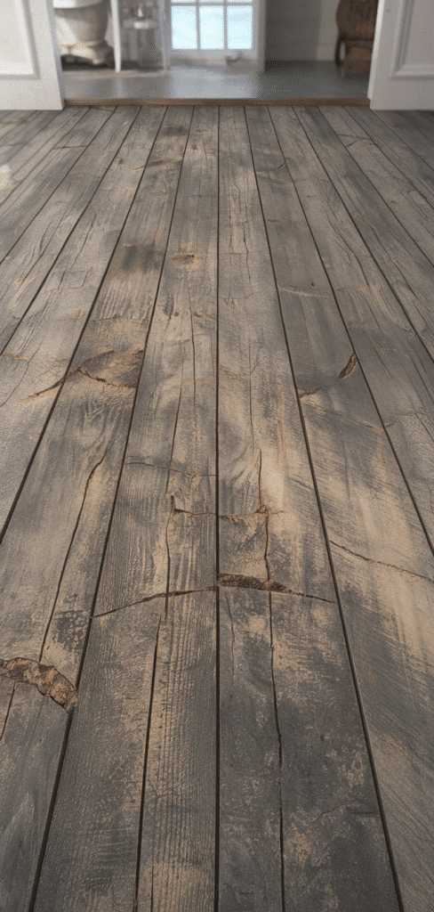 14 Easy Concrete Stained Floor Colors That Look Like Wood - The Mega Mom