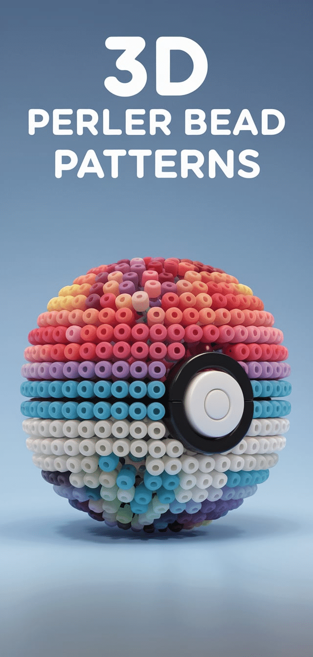 3D Perler Bead