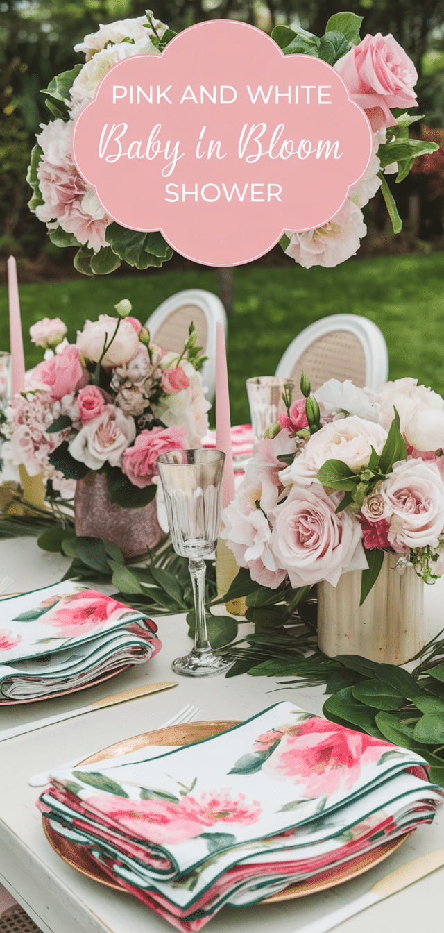 Baby in Bloom Shower Ideas