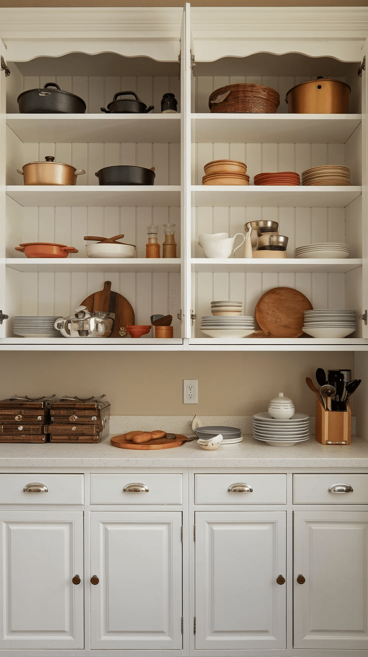 Kitchen Cabinet Organization
