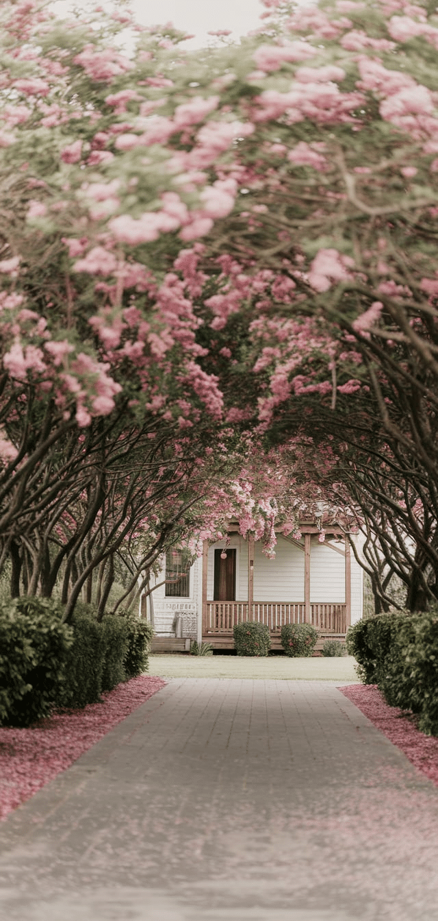 Driveway Entry Landscaping