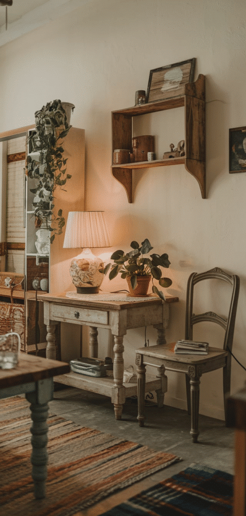 View of 15 Charming Apartment Rustic Home Decor Ideas - The Mega Mom