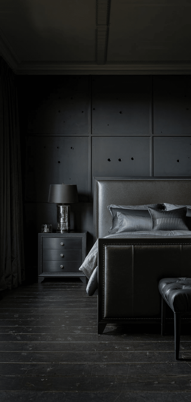 Dark Bedroom