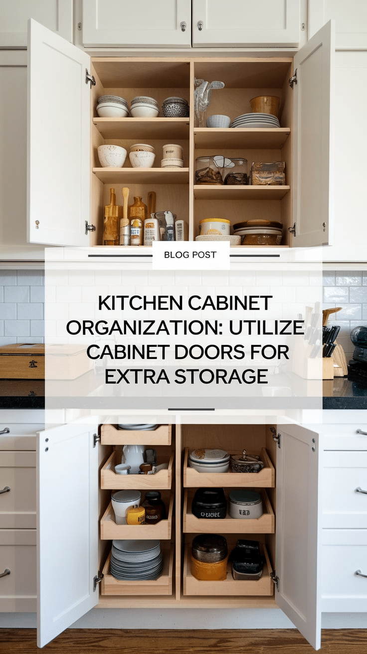 Kitchen Cabinet Organization