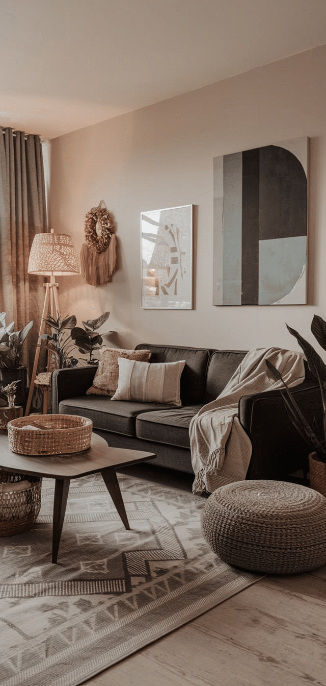 Dark Grey Sofa Living Room