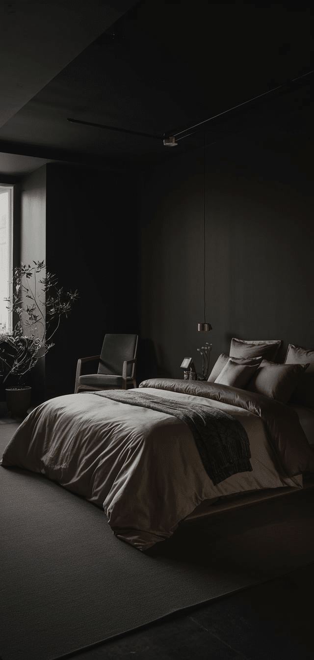 Dark Bedroom
