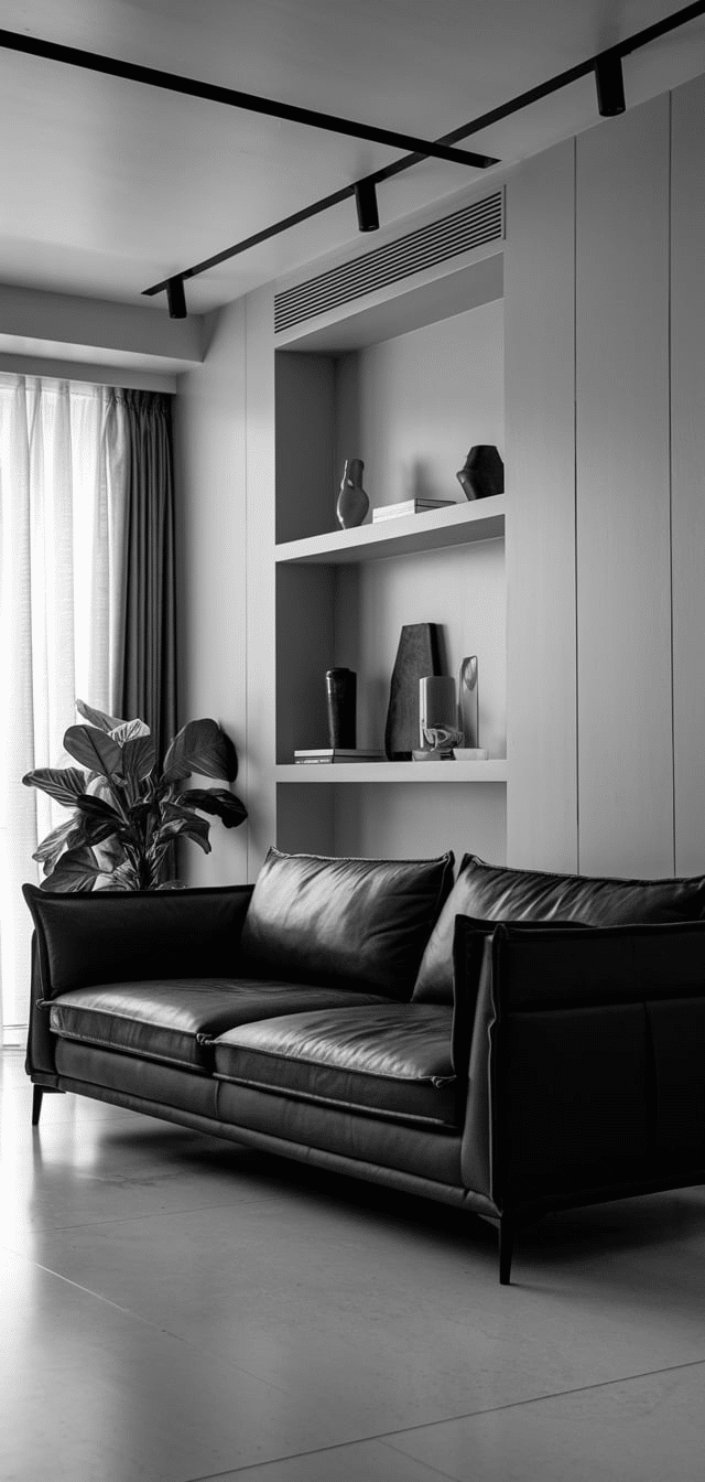 Dark Grey Sofa Living Room