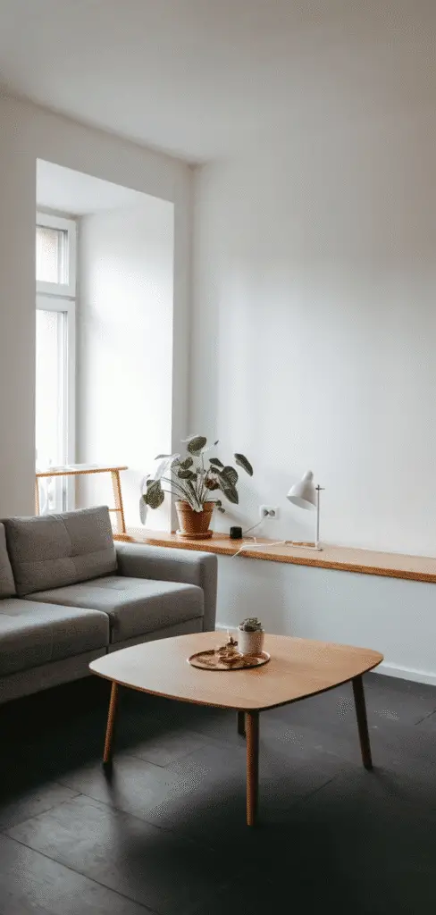 Stunning Textured Apartment Renovation With Dual-Function Furniture image