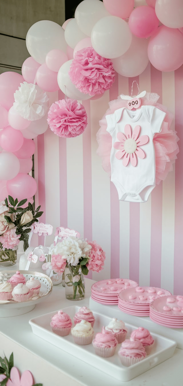 Baby in Bloom Shower Ideas