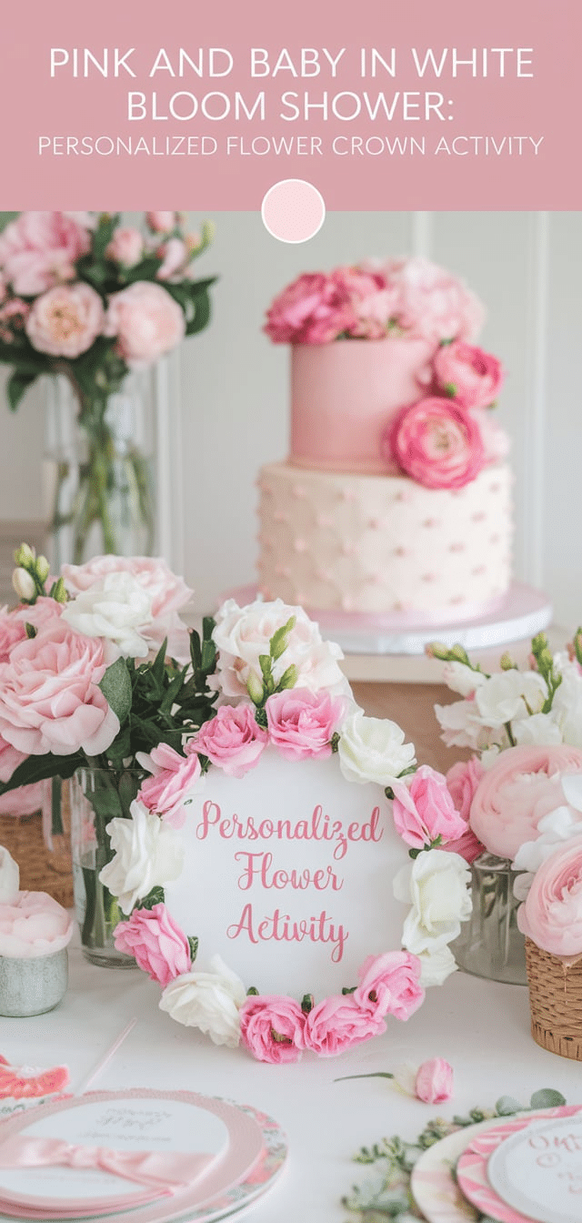 Baby in Bloom Shower Ideas