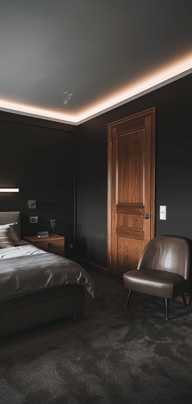 Dark Bedroom