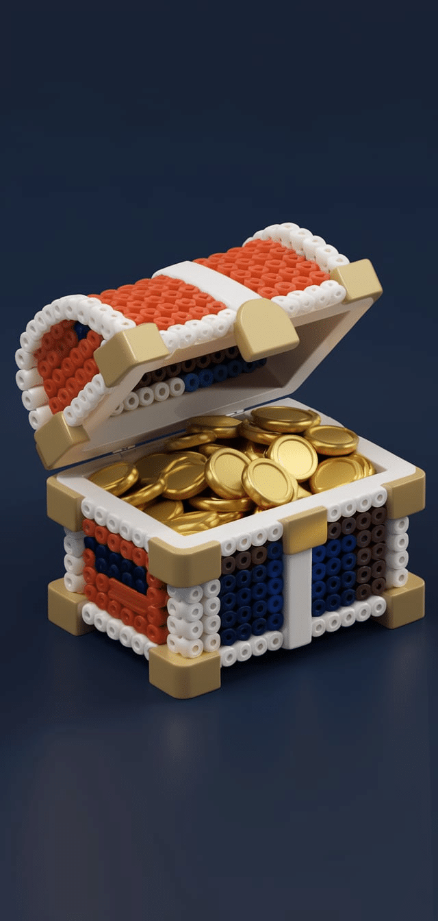 3D Perler Bead