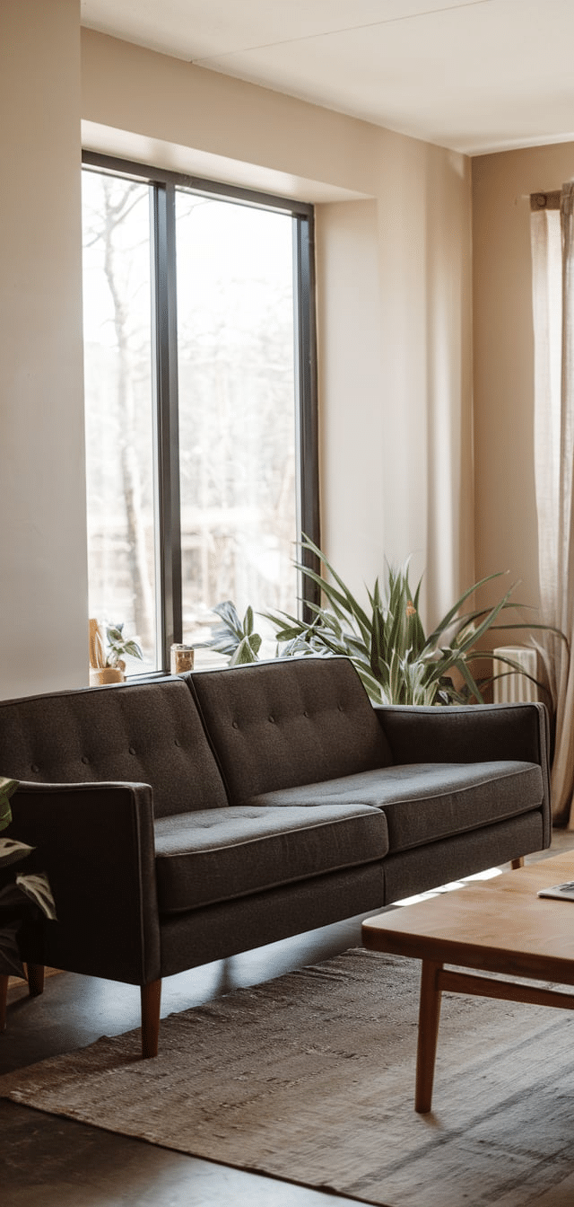 Dark Grey Sofa Living Room