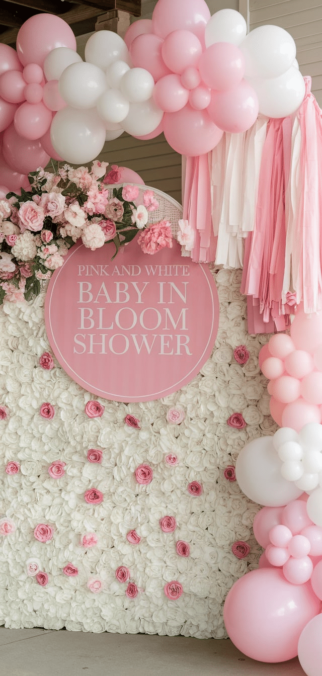 Baby in Bloom Shower Ideas