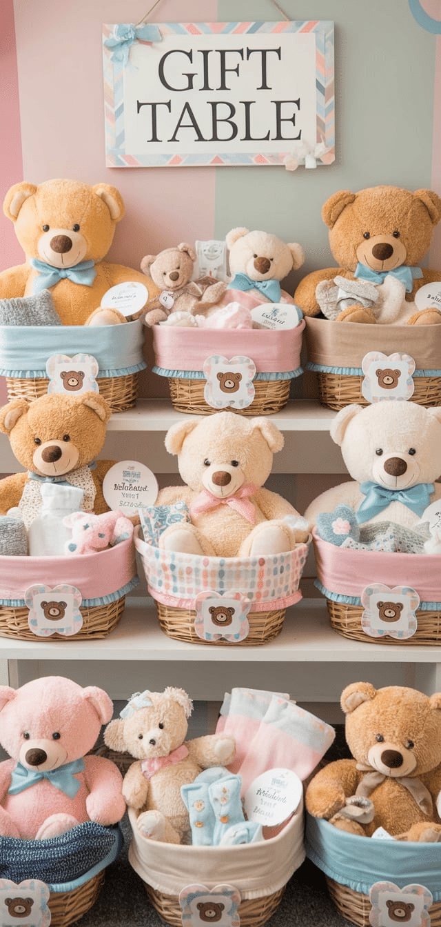 Teddy Bear Baby Shower Ideas