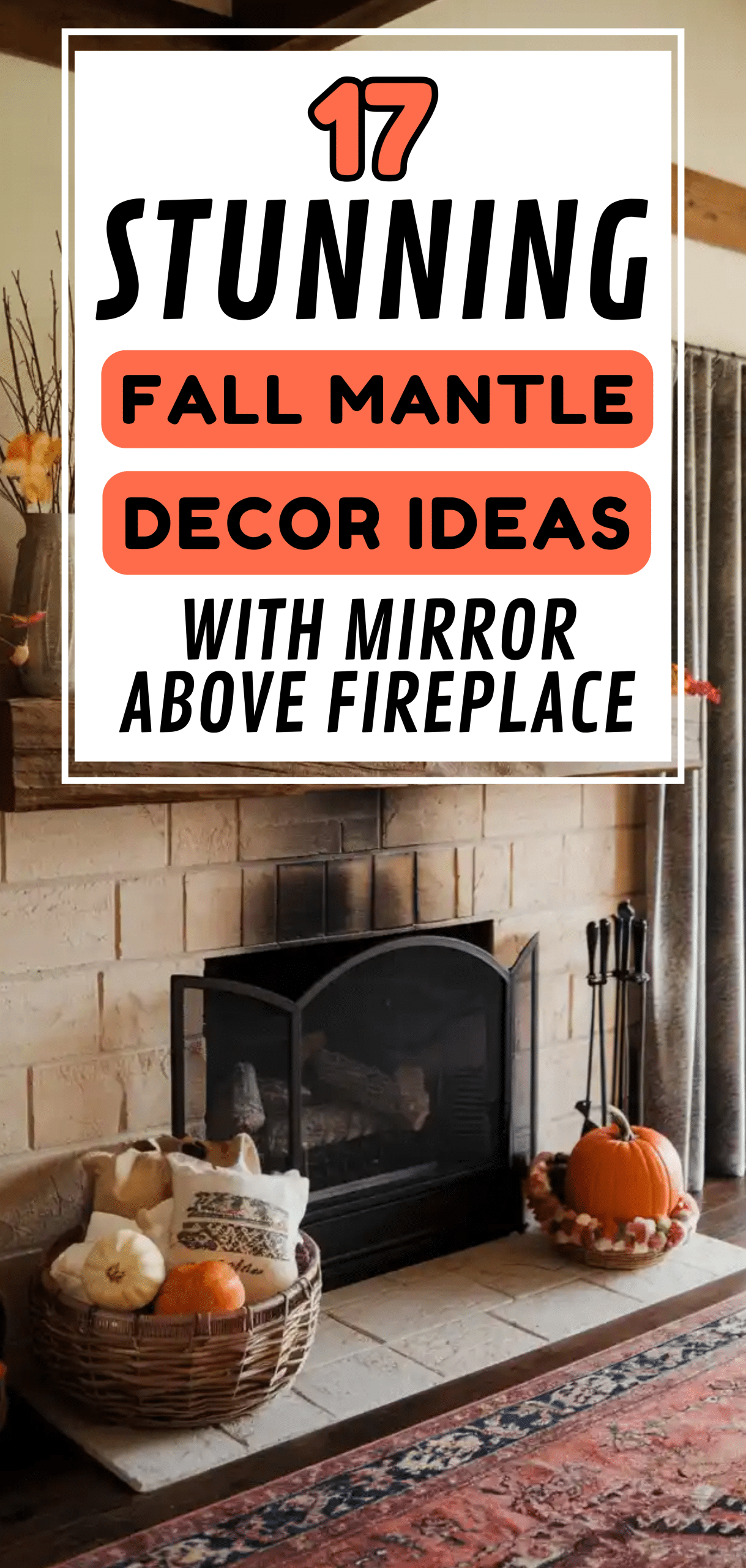 Fall Mantle Decor