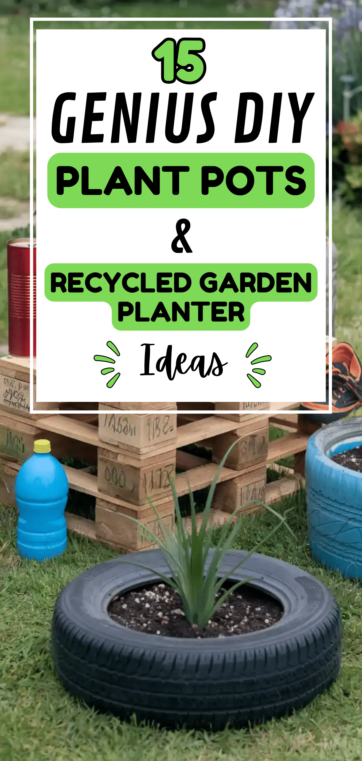 Recycled Garden Planter