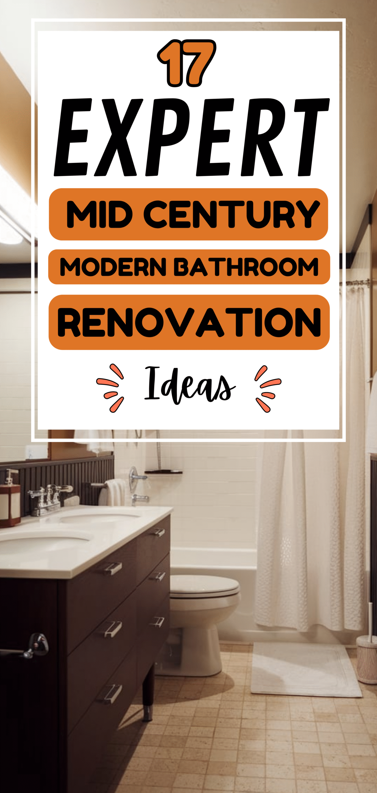 Mid Century Modern Bathroom