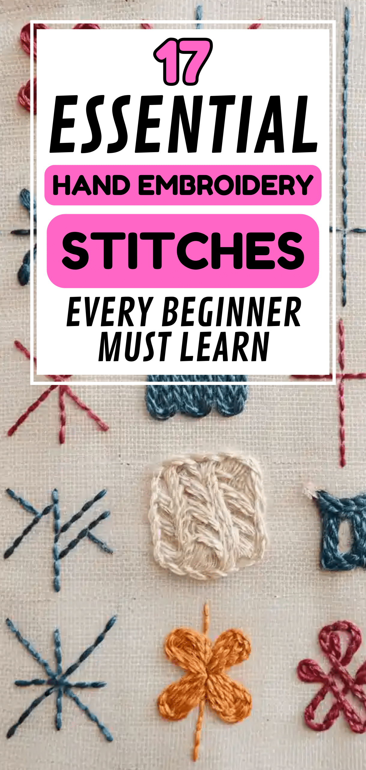Embroidery Stitches