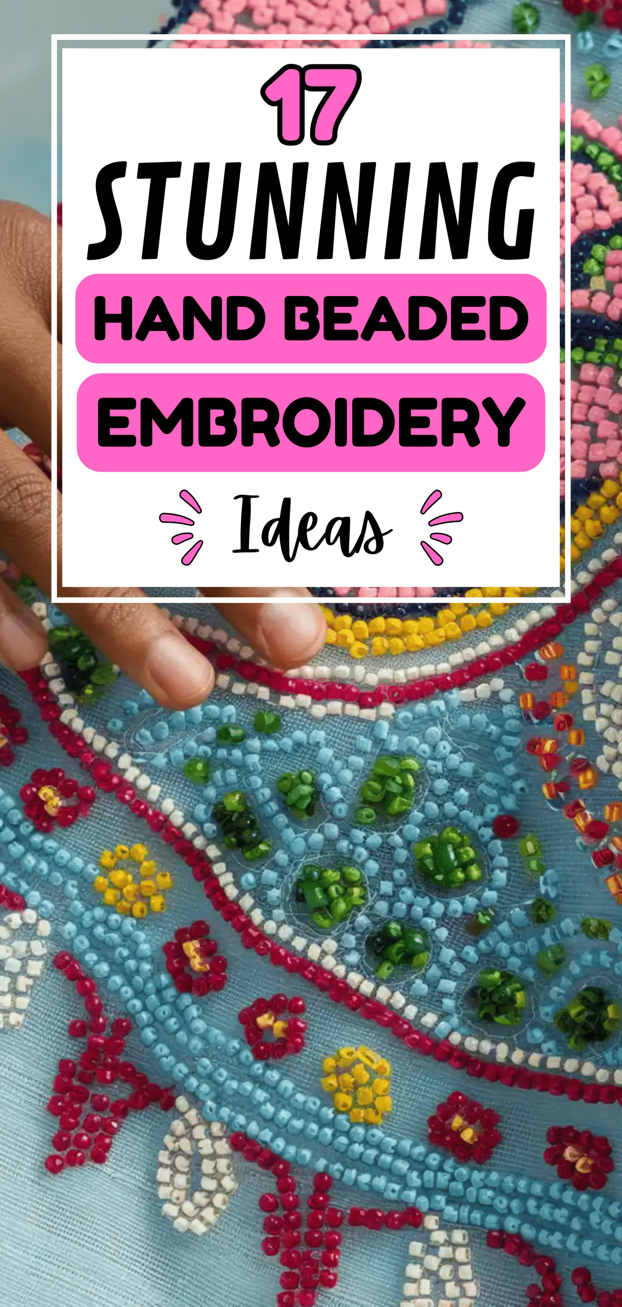 Hand Beaded Embroidery