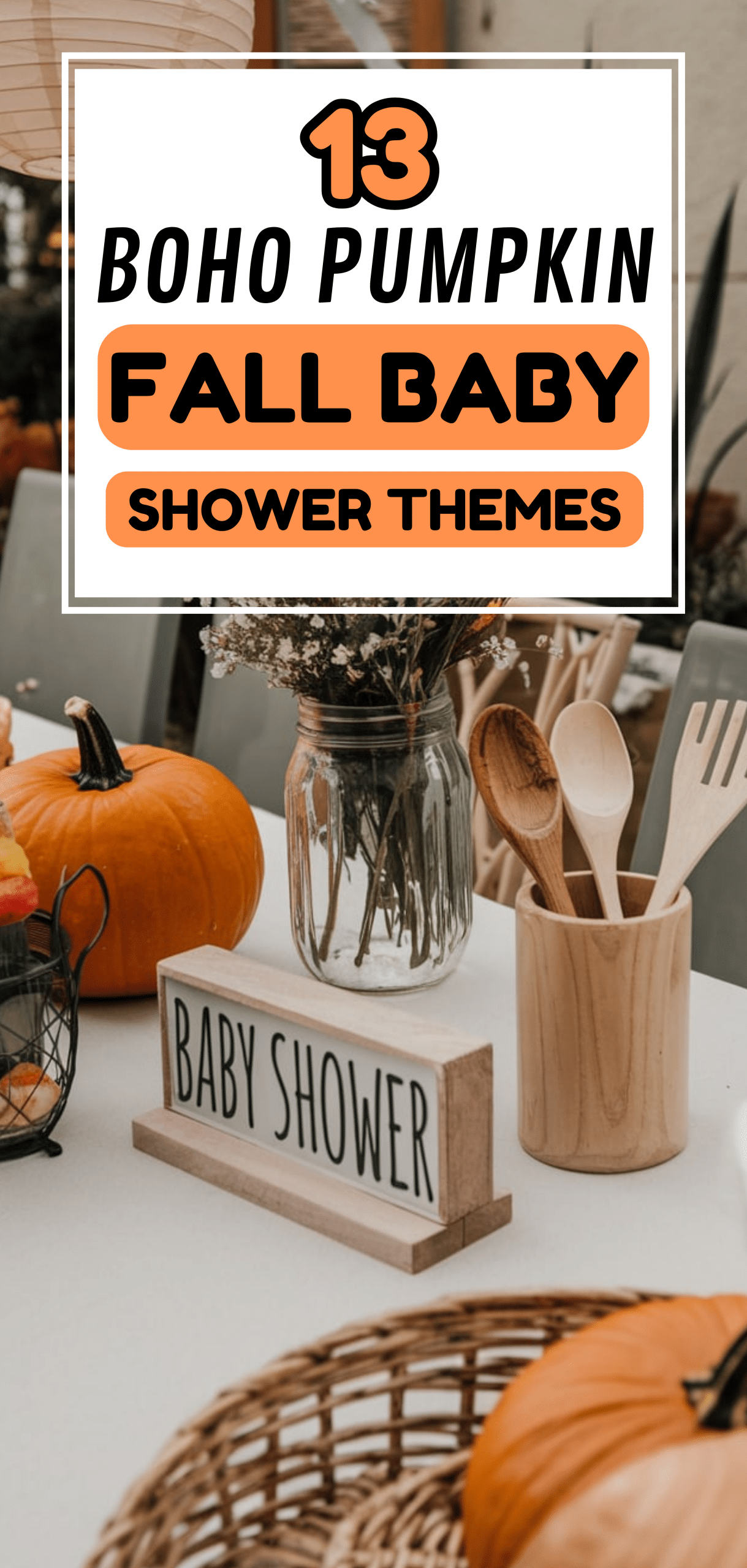 Fall Baby Shower Themes