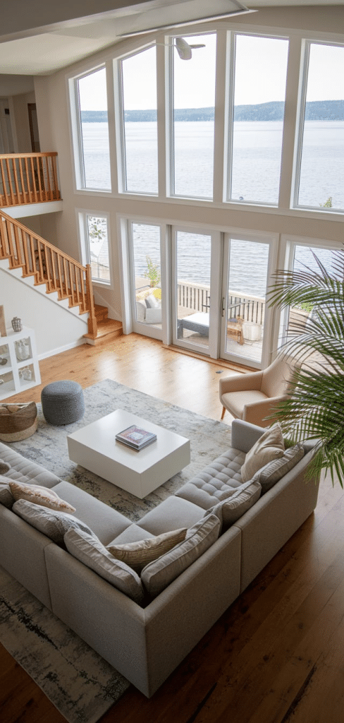 15 Beautiful Lake House Interior Design Ideas - The Mega Mom
