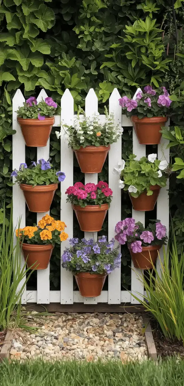Garden Fence Decoration Ideas