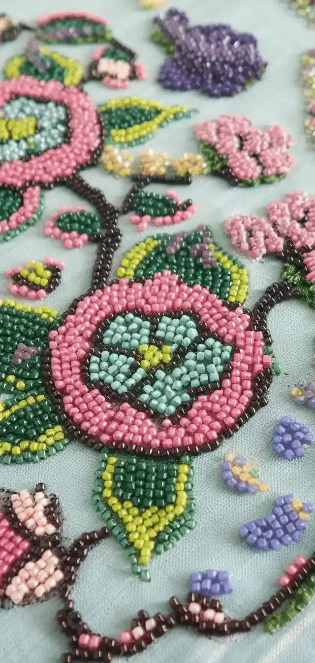 Hand Beaded Embroidery