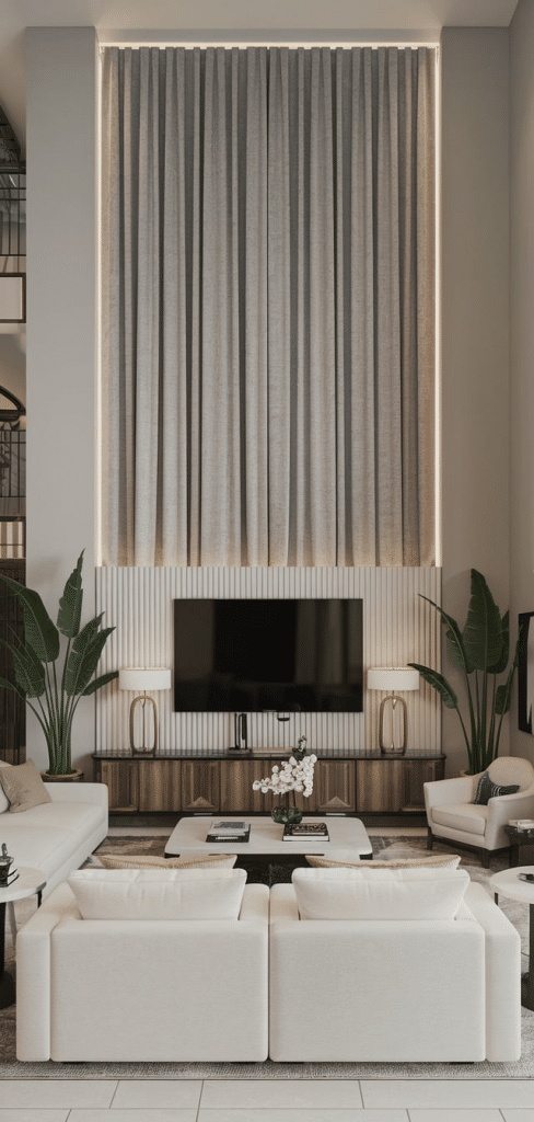 17 Luxury Living Room TV Wall Ideas - The Mega Mom