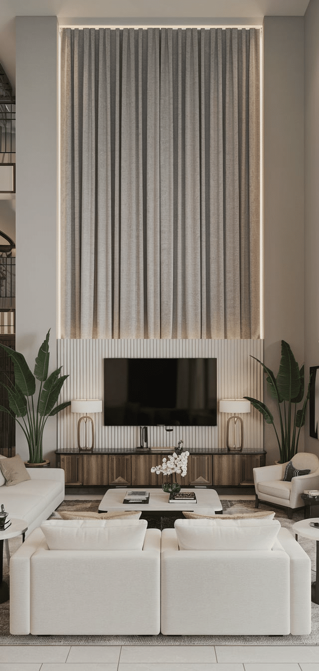 Living Room TV Wall