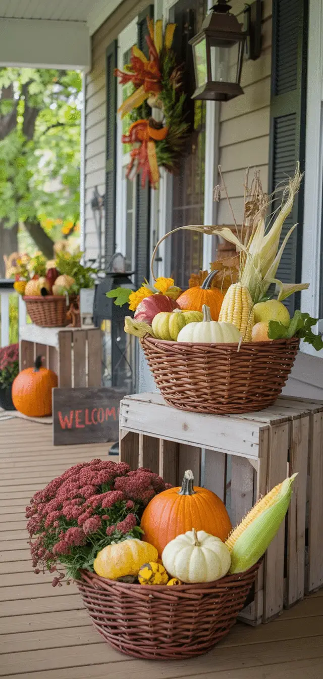 Fall Porch Decor