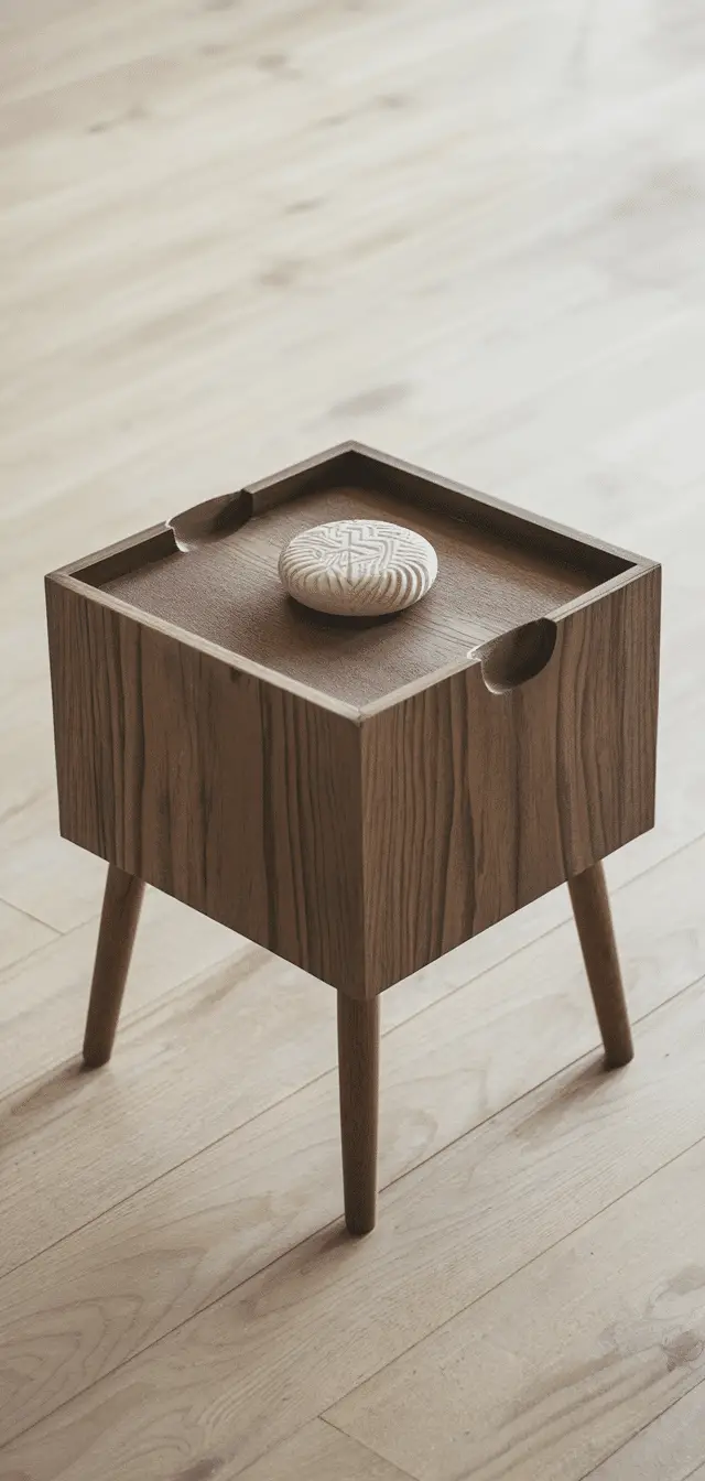 Wooden Side Table