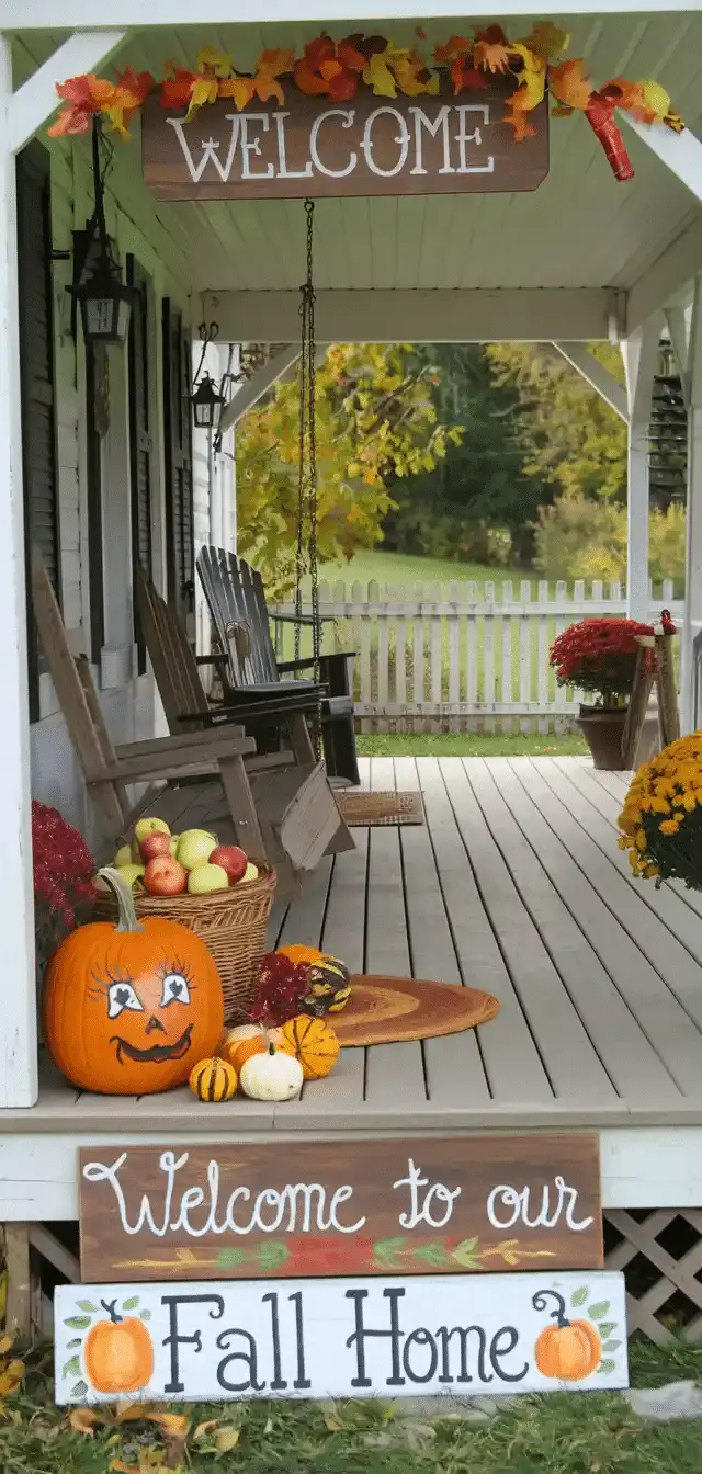Country Front Porch Decor